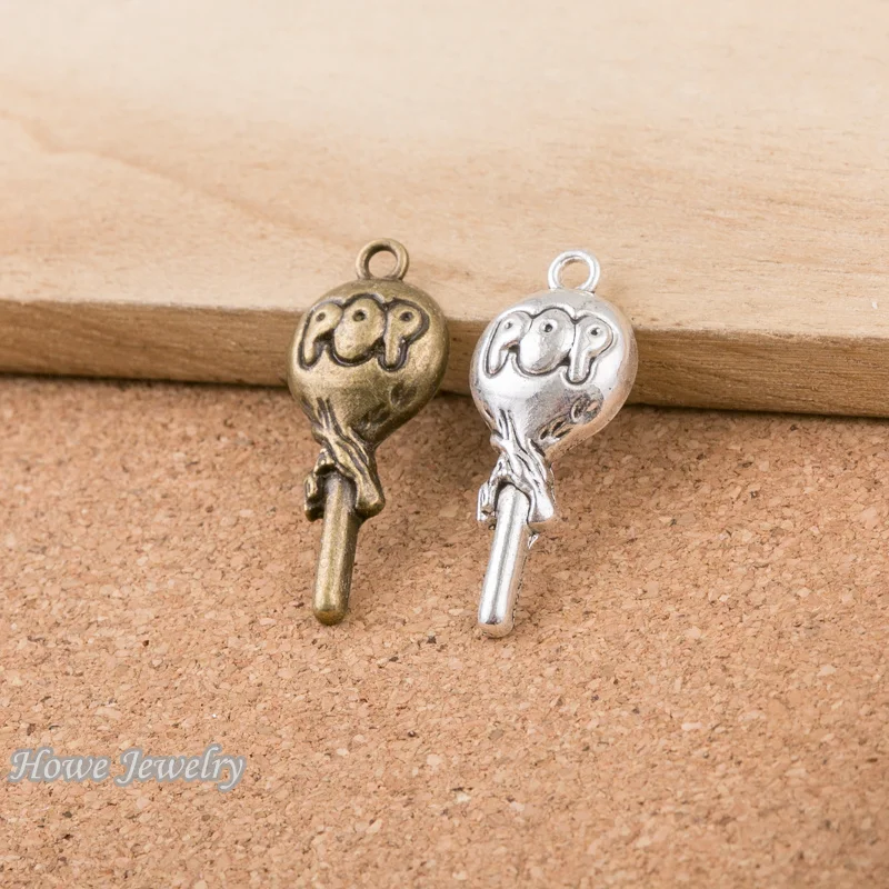 30pcs Vintage pop Lollipop charm Fit earring Bracelets Necklace DIY Metal Jewelry Making D084
30pcs Vintage pop Lollipop charm Fit earring Bracelets Necklace DIY Metal Jewelry Making D084