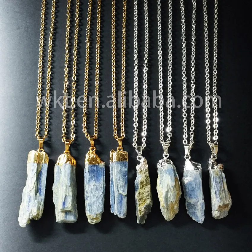 wholesale natural blue kyanite necklace gorgeous tiny raw stone charm kyanite necklace 24k gold trim chain necklace
wholesale natural blue kyanite necklace gorgeous tiny raw stone charm kyanite necklace 24k gold trim chain necklace