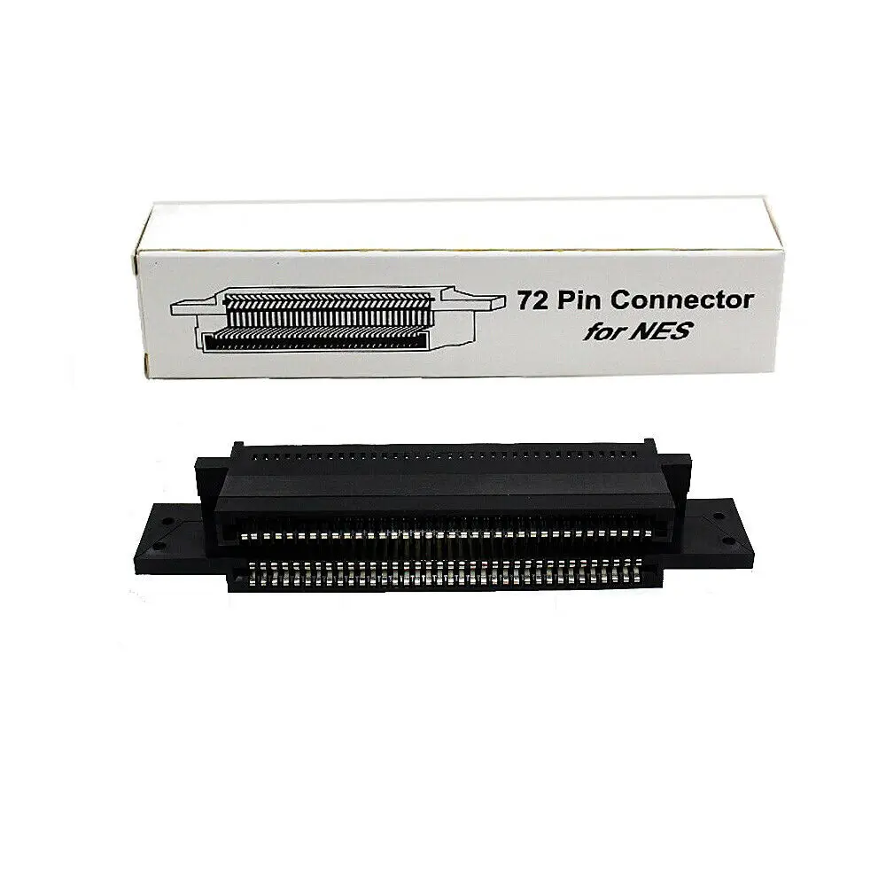 Новый 72 Pin слот картриджа для игры замена разъема для Nintendo NES Розничная упаковка
Новый 72 Pin слот картриджа для игры замена разъема для Nintendo NES Розничная упаковка