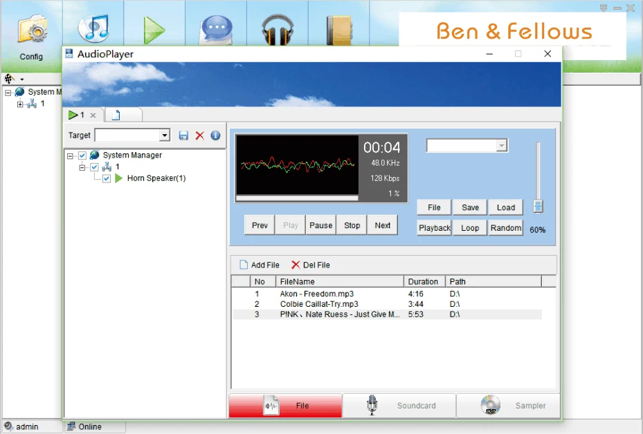 Ben & Fellows 540101 IP системный менеджер программного обеспечения IP PA система
Ben & Fellows 540101 IP системный менеджер программного обеспечения IP PA система