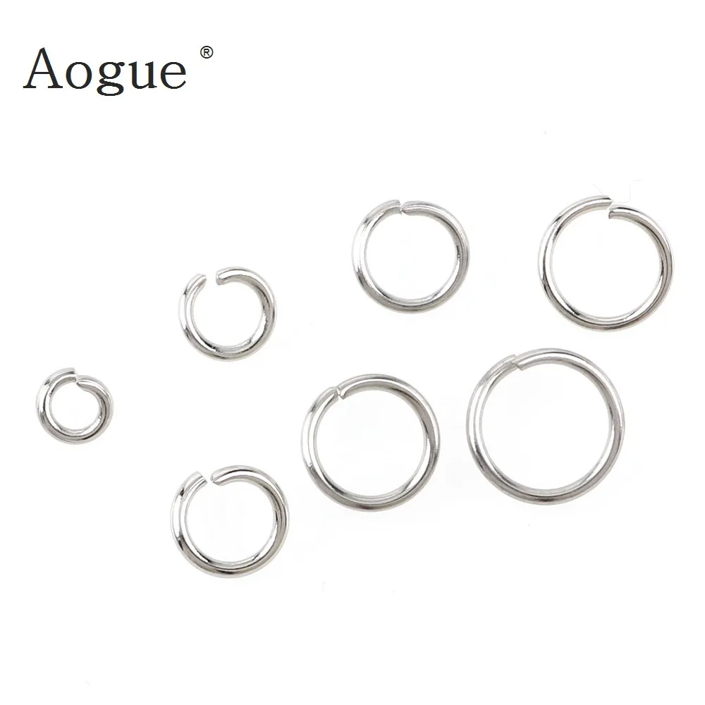 3mm-10mm Top Quality Stainless Steel Open Jump Rings Silver Color For DIY Jewelry Findings
3mm-10mm Top Quality Stainless Steel Open Jump Rings Silver Color For DIY Jewelry Findings
