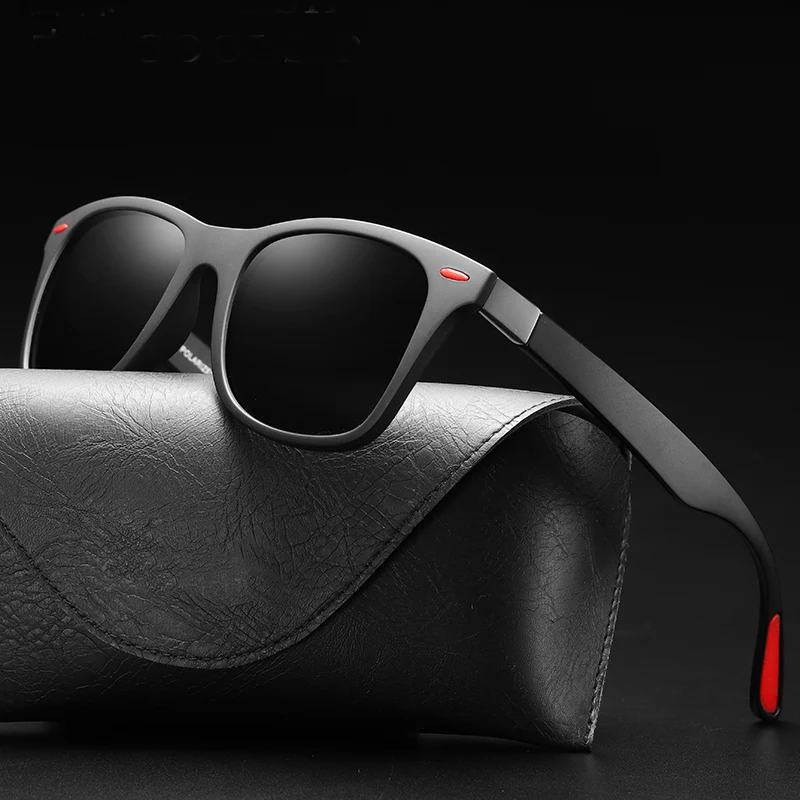 Classic Polarized Sunglasses Men Women Driving Square TR90 Frame Sun Glasses Male Lighter Design Square Frame 100% UV Protection
Classic Polarized Sunglasses Men Women Driving Square TR90 Frame Sun Glasses Male Lighter Design Square Frame 100% UV Protection