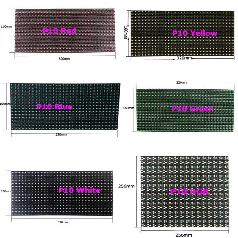 Outdoor Waterproof Green LED Display Module 320mm*160mm 1/4 scanning p10 LED DIP Billboard Moving Message Module
Outdoor Waterproof Green LED Display Module 320mm*160mm 1/4 scanning p10 LED DIP Billboard Moving Message Module
