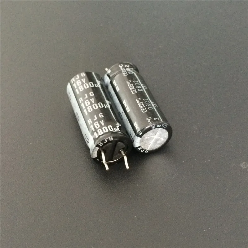 10 шт. 18мкФ 16В ELNA RJG серии 10х25мм 16V1800uF аудио класса конденсатор|audio grade capacitors|1800uf 16vaudio