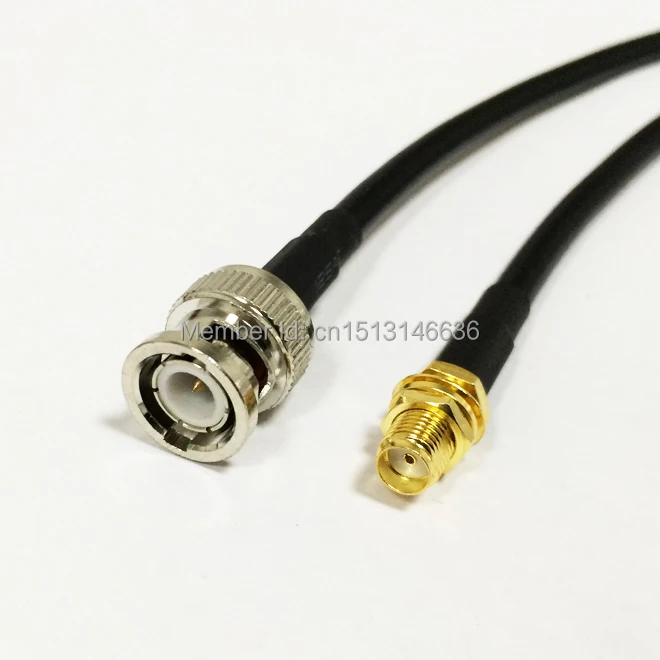 New SMA Female Jack Switch BNC Male Plug jumper cable RG58 50CM 20" for WIFI antenna
New SMA Female Jack Switch BNC Male Plug jumper cable RG58 50CM 20" for WIFI antenna