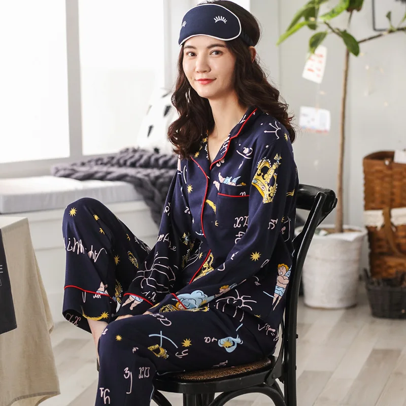 Nursing sleepwear maternity set clothes cotton cartoon women nursing pyjama navy blue lapel cardigan women outwear for pregnancy
Nursing sleepwear maternity set clothes cotton cartoon women nursing pyjama navy blue lapel cardigan women outwear for pregnancy