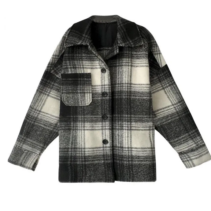 Women Autumn Cape Coat Winter Jacket Short Plaid Wool Coat 2020 Vintage Mujer Female Overcoat Casaco Feminino Outwear Sokd254
Women Autumn Cape Coat Winter Jacket Short Plaid Wool Coat 2020 Vintage Mujer Female Overcoat Casaco Feminino Outwear Sokd254