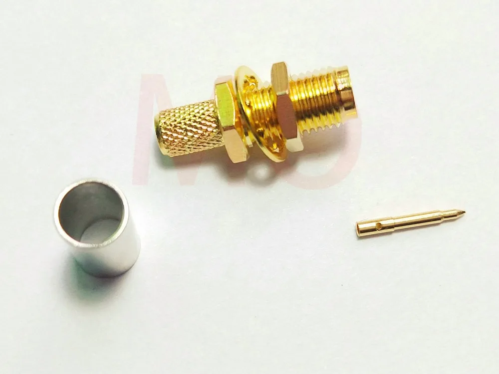 1000pcs RP SMA Female Crimp Connector for Coaxial RG58 LMR195 cable adapter connector
1000pcs RP SMA Female Crimp Connector for Coaxial RG58 LMR195 cable adapter connector