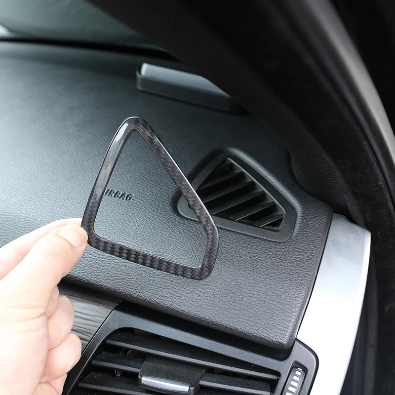 Автомобильные аксессуары для BMW X5 F15 2014-2018, 2 шт., настоящая Автомобильная приборная панель из углеродного волокна, рамка с вентиляционным отв...
Автомобильные аксессуары для BMW X5 F15 2014-2018, 2 шт., настоящая Автомобильная приборная панель из углеродного волокна, рамка с вентиляционным отв...