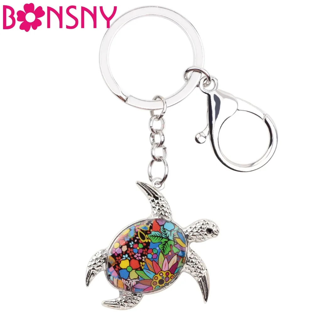 Bonsny Enamel Metal Ocean Sea Turtle Tortoise Key Chain Keychain Ring Unique Animal Jewelry For Women Girls Teens Bag Car Charms
Bonsny Enamel Metal Ocean Sea Turtle Tortoise Key Chain Keychain Ring Unique Animal Jewelry For Women Girls Teens Bag Car Charms