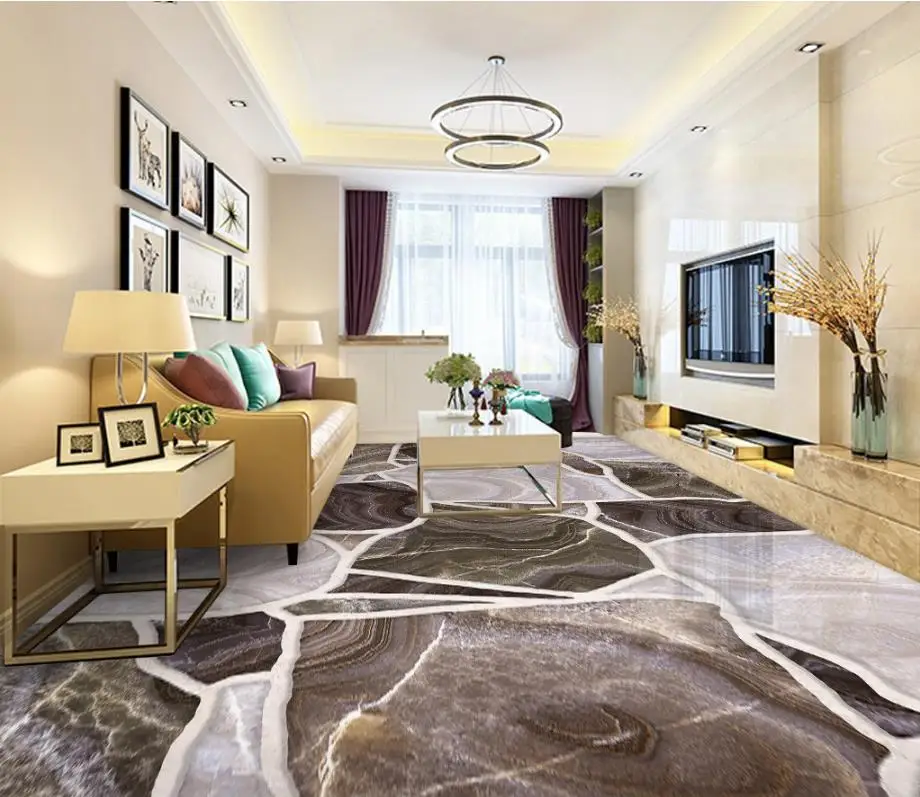 Custom soundproof wallpaper 3d flooring Stone floor tile for Living room bedroom bathroom 3d floor painting marble wall paper
Custom soundproof wallpaper 3d flooring Stone floor tile for Living room bedroom bathroom 3d floor painting marble wall paper