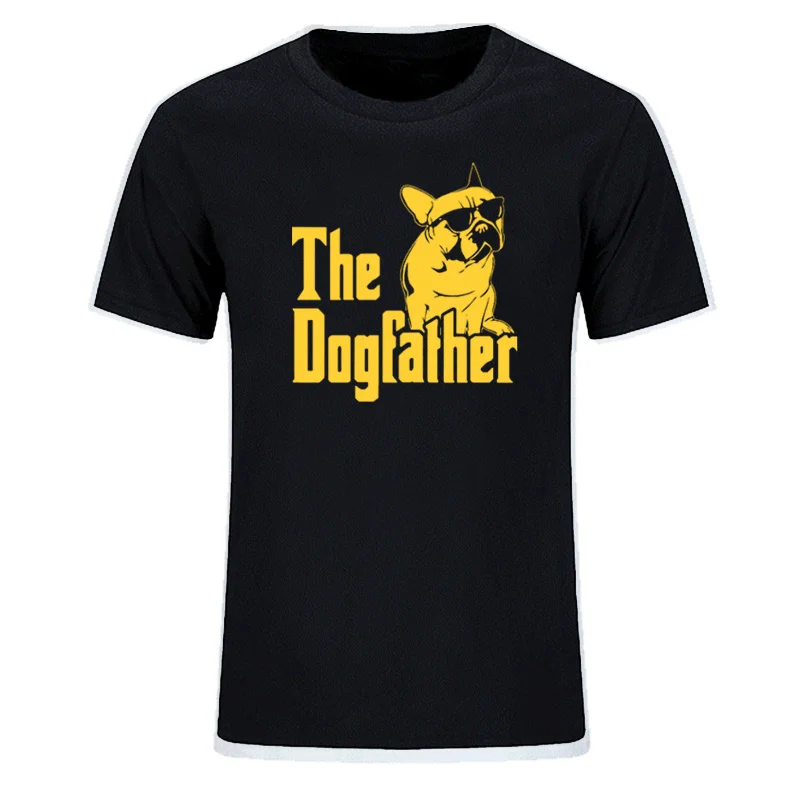 Забавные футболки с изображением собачки папы французского бульдога для мужчин