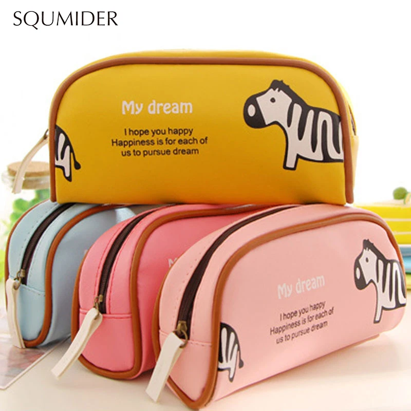 Cute Animals Pencil Case Creative Cartoon Pen Bag Zipper Bag Large-capacity Bag for Girls and Boys School Stationery Supplies
Cute Animals Pencil Case Creative Cartoon Pen Bag Zipper Bag Large-capacity Bag for Girls and Boys School Stationery Supplies