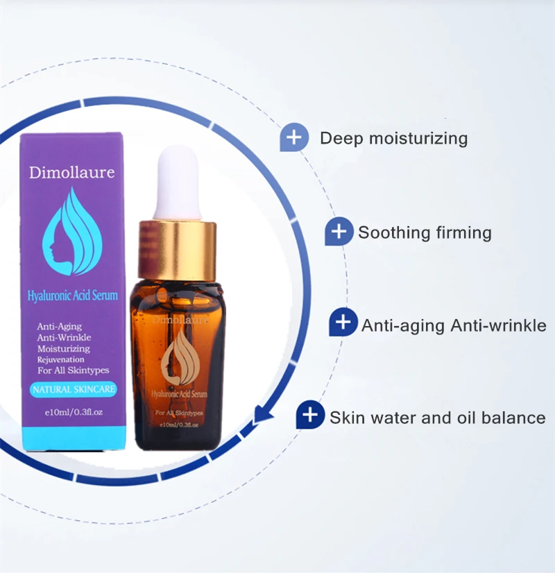 Dimollaure snail serum+ Hyaluronic Acid Serum Anti-Aging Moisturizing skin repair Acne Treatment Whitening face care essence
Dimollaure snail serum+ Hyaluronic Acid Serum Anti-Aging Moisturizing skin repair Acne Treatment Whitening face care essence