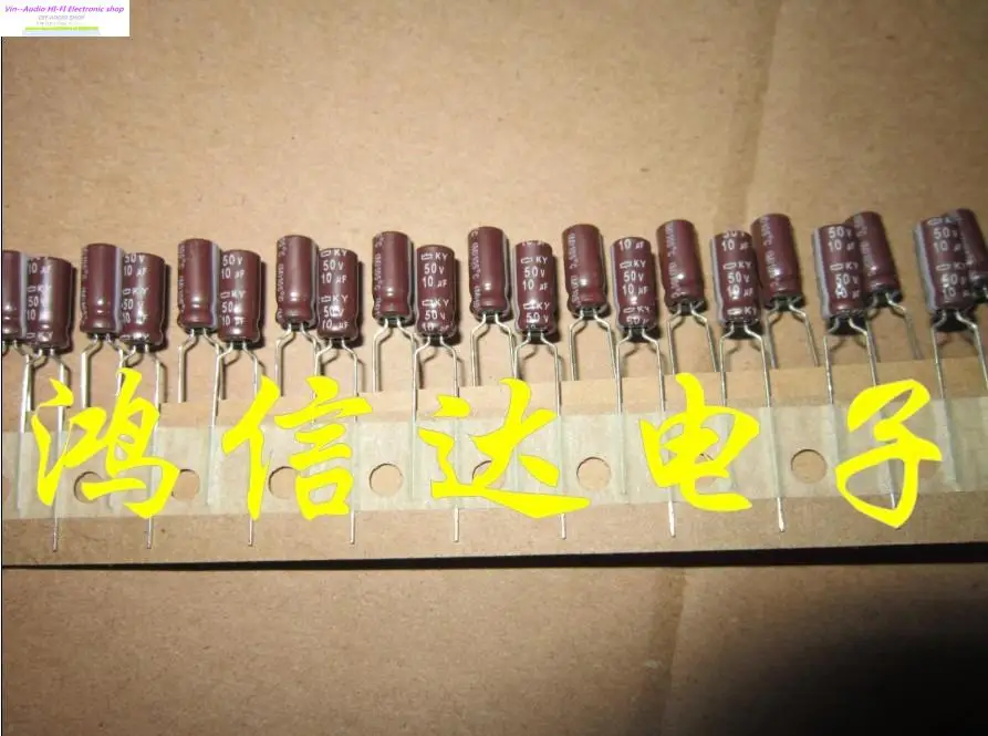 Электролитические конденсаторы NIPPON 100 шт. 50V10UF 5X11 серия ky высокая низкая
