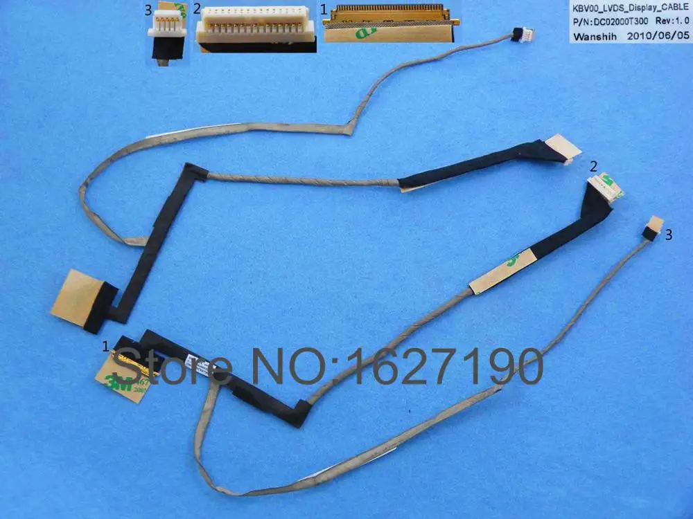 NEW Laptop Cable For HP ProBook 5310M P/N DC02000T300 Replacement Repair Notebook LCD LVDS CABLE
NEW Laptop Cable For HP ProBook 5310M P/N DC02000T300 Replacement Repair Notebook LCD LVDS CABLE