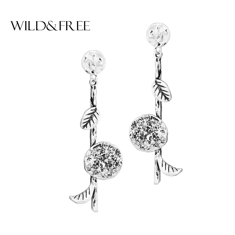 Wild&Free New Design Vintage Flower & Branch Drop Earrings For Women Spring Summer Plant Earrings Jewelry Gift Cheap Wholesale
Wild&Free New Design Vintage Flower & Branch Drop Earrings For Women Spring Summer Plant Earrings Jewelry Gift Cheap Wholesale