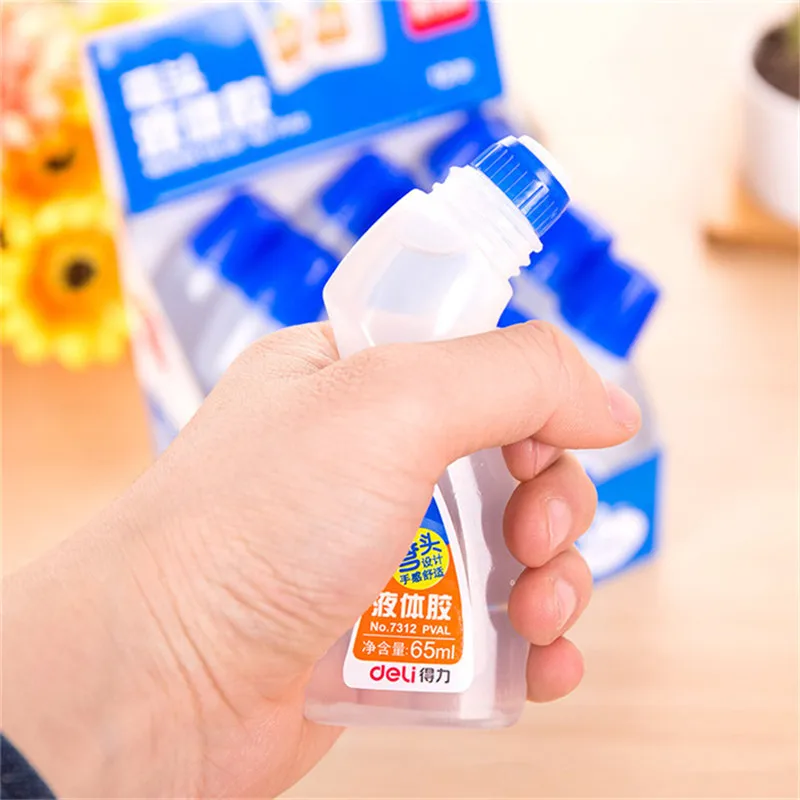 Deli 65ML Water Soluble Liquid Glue Student Paper Crafts DIY Tools School Office Supply Household Adhesive Business Stationery
Deli 65ML Water Soluble Liquid Glue Student Paper Crafts DIY Tools School Office Supply Household Adhesive Business Stationery