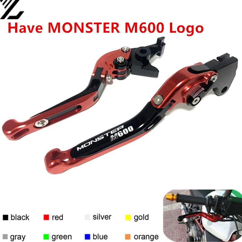 For ducati MONSTER M600 1994-2001 1995 1996 CNC Adjustable Folding Extendable Motorcycle Brake Clutch Levers
For ducati MONSTER M600 1994-2001 1995 1996 CNC Adjustable Folding Extendable Motorcycle Brake Clutch Levers