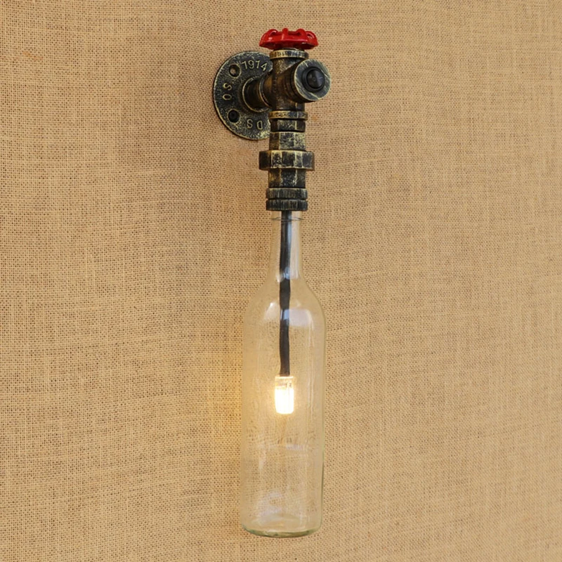 Industrial loft wall lamp Glass shade iron rust Indoor wall light with G4 light bedroom bedside light foyer decoration Sconce
Industrial loft wall lamp Glass shade iron rust Indoor wall light with G4 light bedroom bedside light foyer decoration Sconce