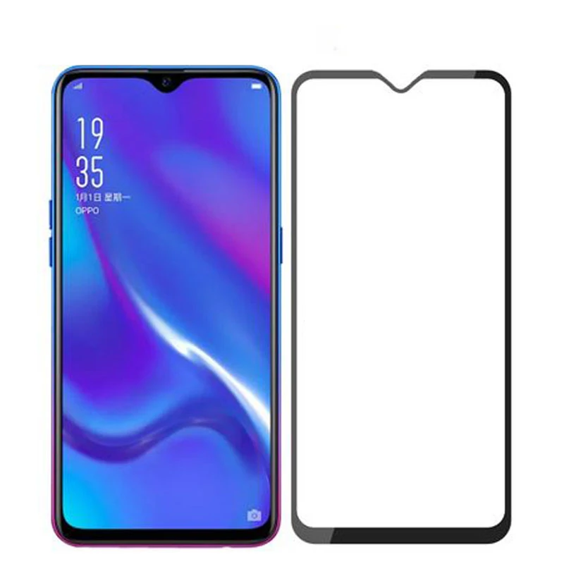 3D полное закаленное стекло для OPPO R17 Neo Полное покрытие экрана Взрывозащищенная