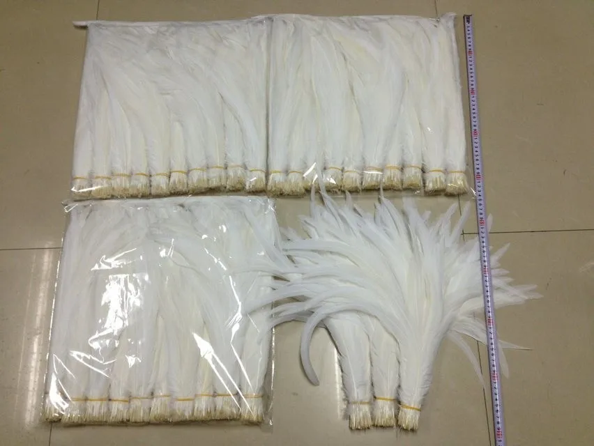 50pc/lot Wedding festival Events white Rooster Tail feather For Angel wings Costume Mask DIY hat chicken feathers length 30-35cm
50pc/lot Wedding festival Events white Rooster Tail feather For Angel wings Costume Mask DIY hat chicken feathers length 30-35cm