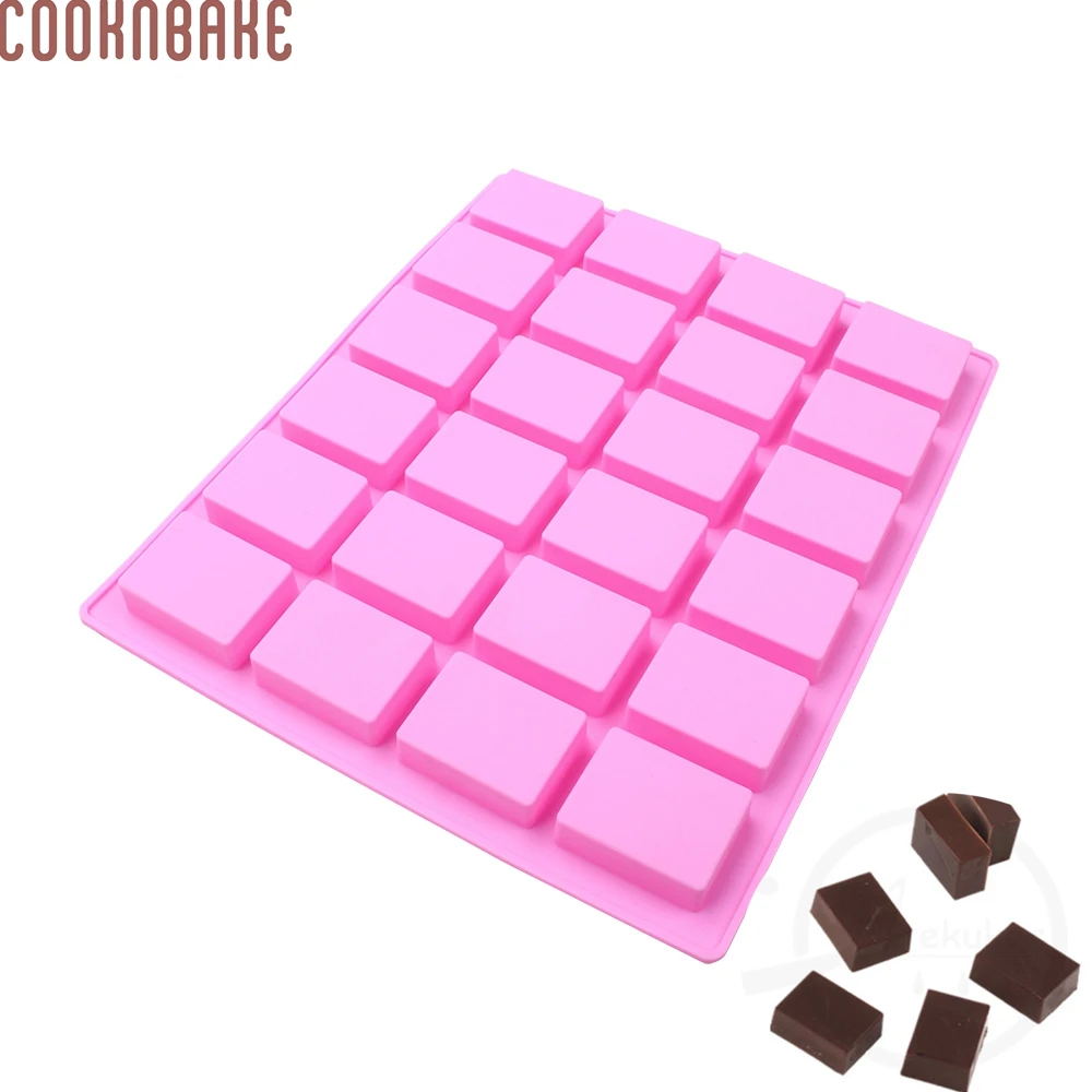 COOKNBAKE силиконовая форма для мыла ручной работы прямоугольные конфеты шоколад