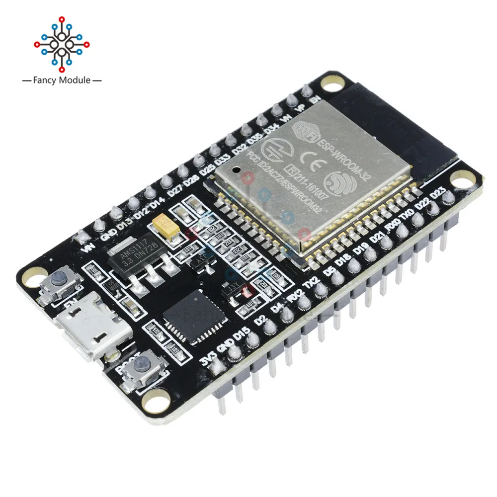 Макетная плата ESP32 модуль Wi Fi + Bluetooth сверхнизкое энергопотребление двухъядерная