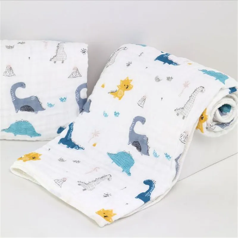 1Pcs 6 layers Muslin 100% Cotton Baby Swaddles Soft Newborn Blankets Gauze infant wrap sleepsack 110*110cm
1Pcs 6 layers Muslin 100% Cotton Baby Swaddles Soft Newborn Blankets Gauze infant wrap sleepsack 110*110cm