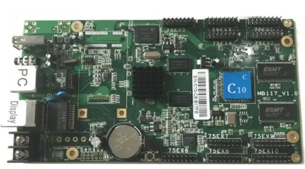 HD-C16 replaces C10C HD-C10C Wifi asynchronous indoor and outdoor full color LED video display control card comes with 10 sets o
HD-C16 replaces C10C HD-C10C Wifi asynchronous indoor and outdoor full color LED video display control card comes with 10 sets o