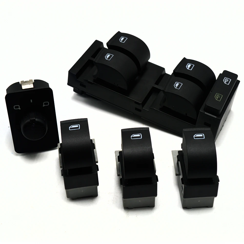 New For Audi A3 A6 C5 RS6 S6 Allroad 1998 - 2004 Side Mirror Power Window Switch Button 4B0 959 851 4B0 959 855 4B0 959 565A
New For Audi A3 A6 C5 RS6 S6 Allroad 1998 - 2004 Side Mirror Power Window Switch Button 4B0 959 851 4B0 959 855 4B0 959 565A