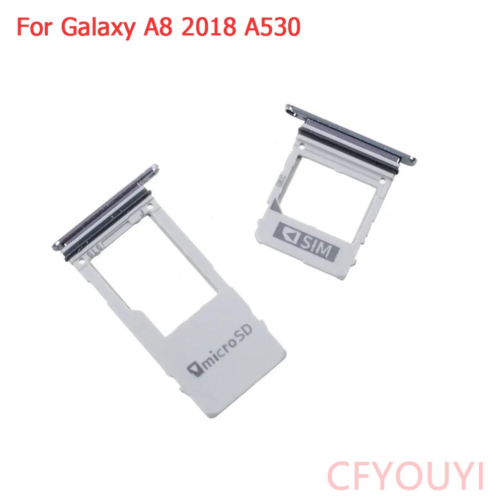 A530 Single Sim Card Tray & Micro SD Memory Card Holder Socket for Samsung Galaxy A8 2018
A530 Single Sim Card Tray & Micro SD Memory Card Holder Socket for Samsung Galaxy A8 2018