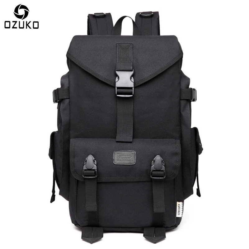Мужские дорожные рюкзаки OZUKO водонепроницаемый рюкзак Mochila с большой емкостью