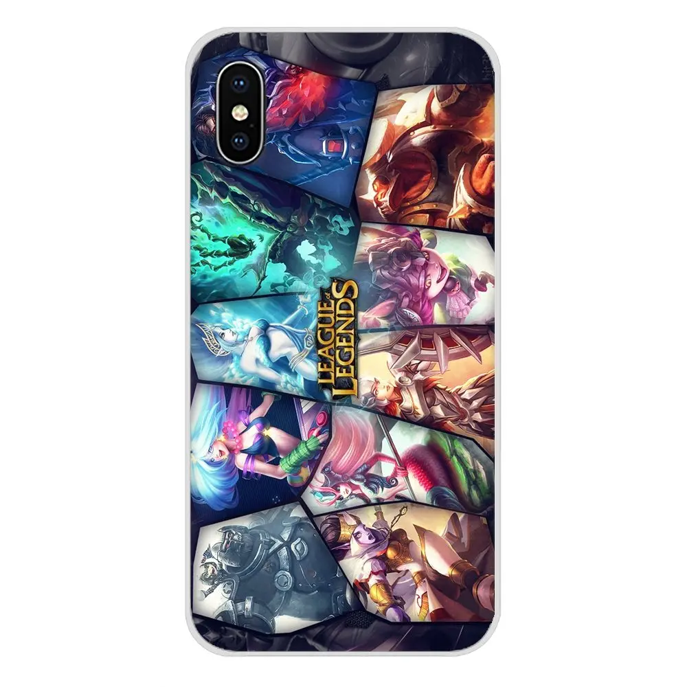 Для Huawei P Smart Mate Honor 7A 7C 8C 8X9 P10 P20 Lite Pro Plus Аксессуары чехлы для телефонов LOL Character League of