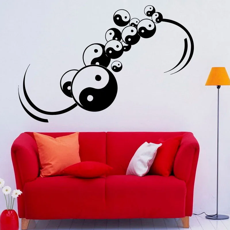 ZOOYOO Yin Yang Symbol Wall Stickers Creative Home Decor Living Room Chinese Philosophy Pattern Wall Decals Adhesive
ZOOYOO Yin Yang Symbol Wall Stickers Creative Home Decor Living Room Chinese Philosophy Pattern Wall Decals Adhesive