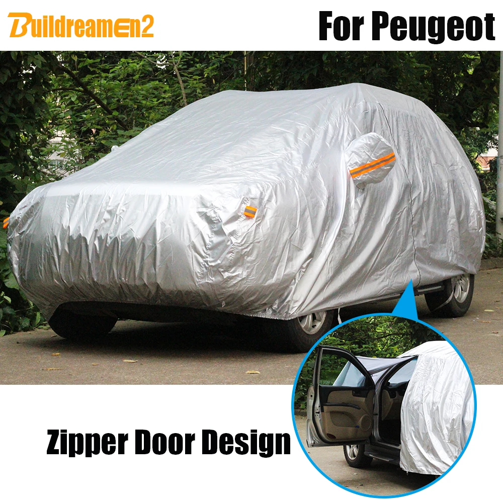 Buildreamen2 Car Cover Waterproof Sun Shade Snow Rain Protection Cover For Peugeot 607 508 2008 Partner Tepee Bipper 3008 4008
Buildreamen2 Car Cover Waterproof Sun Shade Snow Rain Protection Cover For Peugeot 607 508 2008 Partner Tepee Bipper 3008 4008