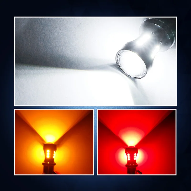 Edislight 2pcs P21W BA15S 1156 Car Turn Signal Light LED 18W 1000LM Brake Tail Lamp Reverse Light Blub Automobiles 3030 12V 24V
Edislight 2pcs P21W BA15S 1156 Car Turn Signal Light LED 18W 1000LM Brake Tail Lamp Reverse Light Blub Automobiles 3030 12V 24V