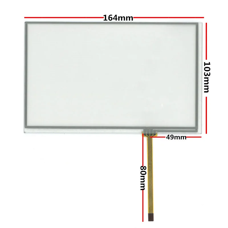 10pcs/1lot AT070TN90 92/AT070TN83V.1 7.1 inch New 164*103mm Resistance Handwriting Screen Touch Screen Digitizer Panel
10pcs/1lot AT070TN90 92/AT070TN83V.1 7.1 inch New 164*103mm Resistance Handwriting Screen Touch Screen Digitizer Panel