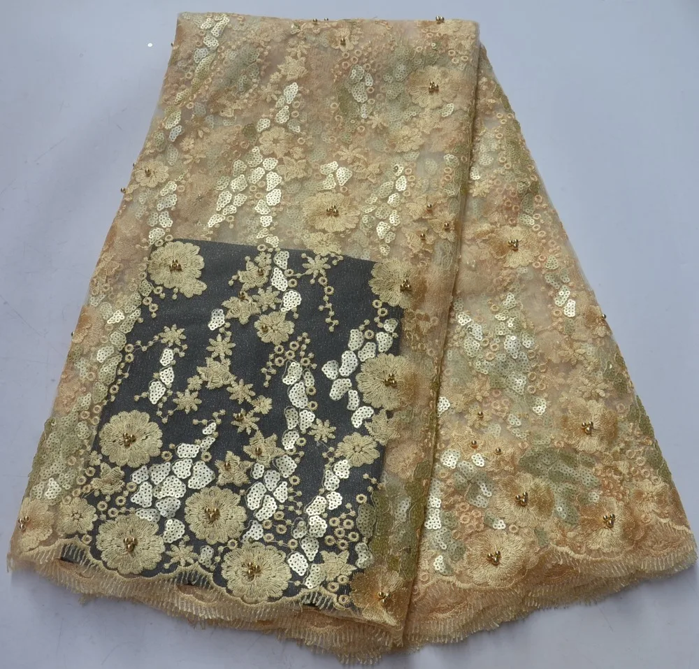 African Lace Fabric 2019 High Quality Lace Material Embroidery Nigerian Lace Fabric With Sequins French Lace Fabric
African Lace Fabric 2019 High Quality Lace Material Embroidery Nigerian Lace Fabric With Sequins French Lace Fabric
