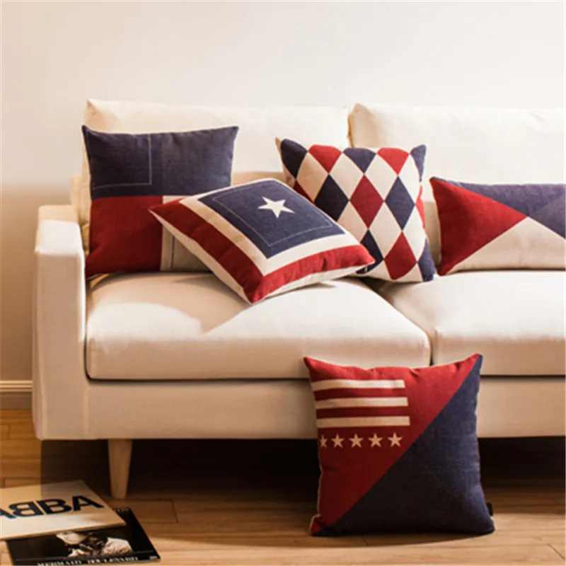 European Geometric squares argyle diamonds triangles star stripes question mark pattern Cushion Cover throw Decor pillow Case
European Geometric squares argyle diamonds triangles star stripes question mark pattern Cushion Cover throw Decor pillow Case