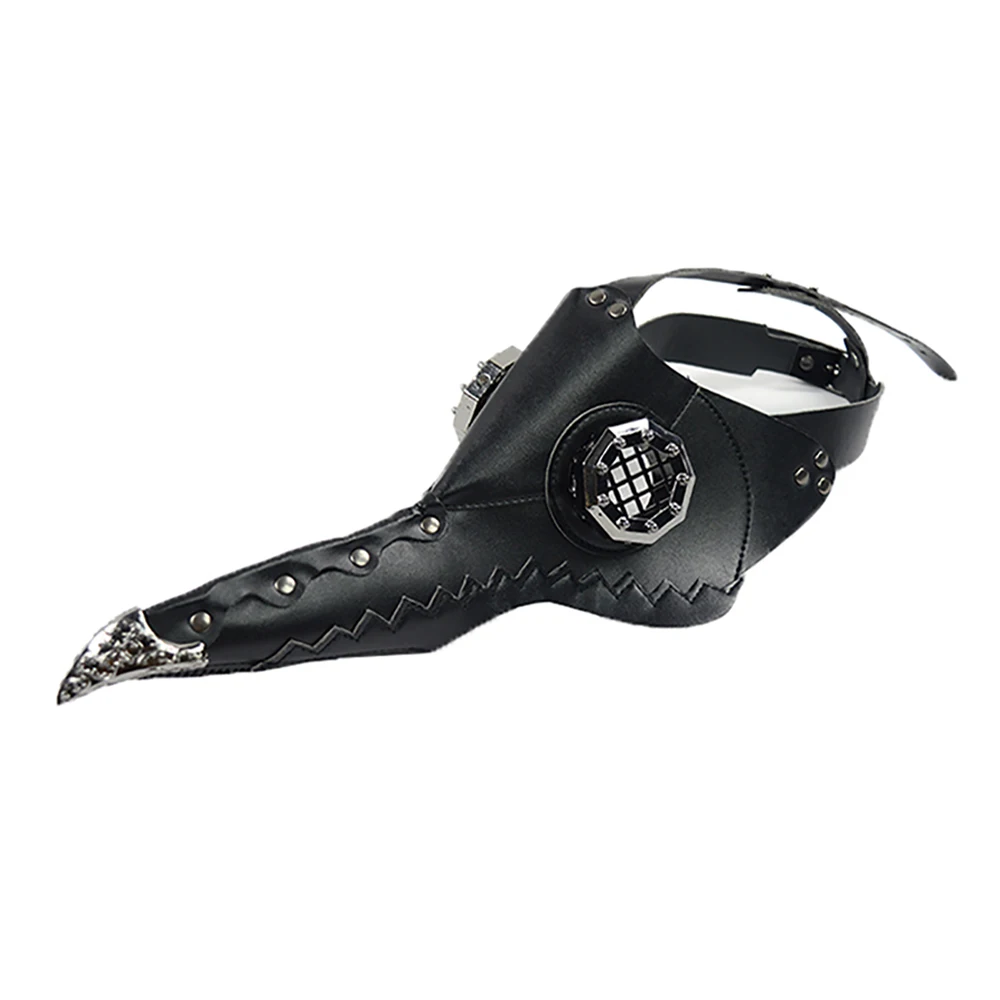 Steampunk Upgrade Faux Leather Cosplay Long Bird Beak Masks Plague Doctor Masks Halloween Carnival Costumes Unisex Face Mask
Steampunk Upgrade Faux Leather Cosplay Long Bird Beak Masks Plague Doctor Masks Halloween Carnival Costumes Unisex Face Mask