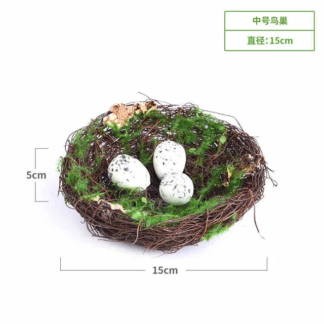 Simulation Straw Bird Nest Hanging Grass Garden Plant Micro Landscape Birds Decoration Ornaments Plastic Teaching Toy 2021
Simulation Straw Bird Nest Hanging Grass Garden Plant Micro Landscape Birds Decoration Ornaments Plastic Teaching Toy 2021