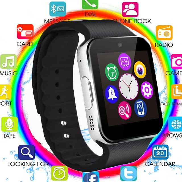 Умные часы GT08 для Apple Watch мужчин и женщин наручные Android умная электроника умные с