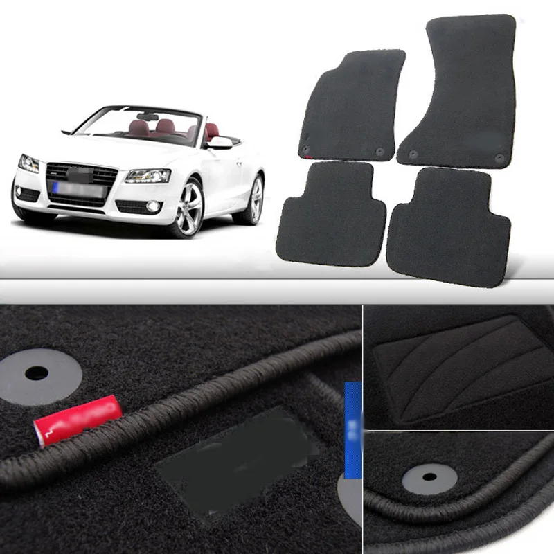 4pcs Premium Auto Fabric Nylon Anti-slip Floor Mats Carpet For Audi A5 2008-2020
4pcs Premium Auto Fabric Nylon Anti-slip Floor Mats Carpet For Audi A5 2008-2020