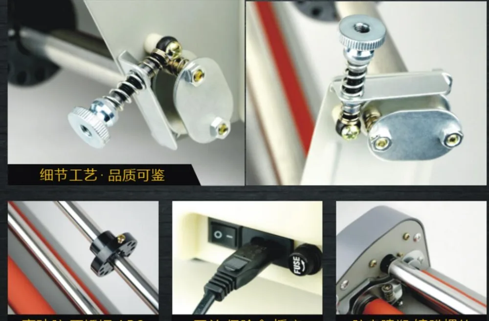 Upgrade A3+ 13" Laminator Four Rollers Hot Roll Laminating Machine Cold Laminator 33.5cm