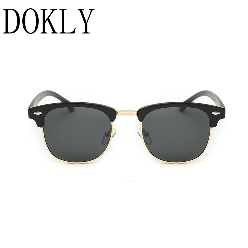 Dokly fashion Designer Polarized Sunglasses Elegant Metal Star women Gafas Retro mirror UV 400 | Аксессуары для одежды