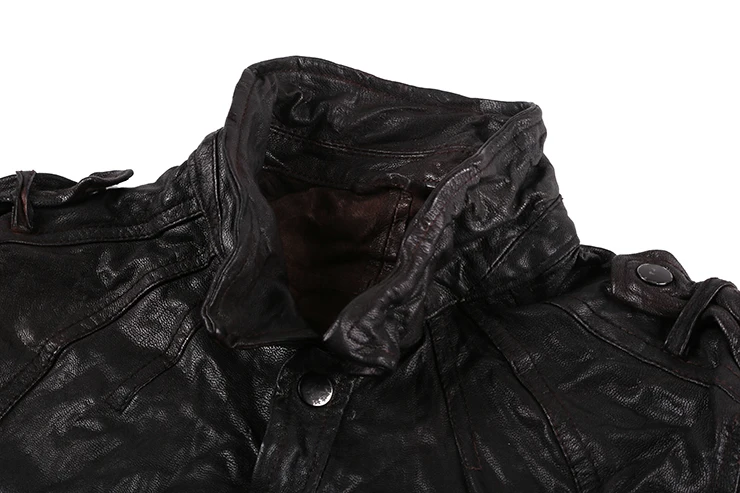 2016 New Style Men's Popular Handsome genuine Leather Jacket Plus Velvet Warm Black red Classical Men Jacket Plus Size
2016 New Style Men's Popular Handsome genuine Leather Jacket Plus Velvet Warm Black red Classical Men Jacket Plus Size