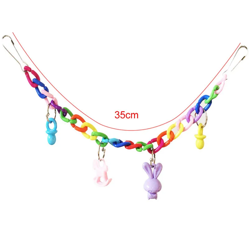 New Design 35cm Pet Bird Parrot Toys Acrylic Colorful Chewing Drawbridge Swing Pet Accessories Supplies for Parrots Birds
New Design 35cm Pet Bird Parrot Toys Acrylic Colorful Chewing Drawbridge Swing Pet Accessories Supplies for Parrots Birds