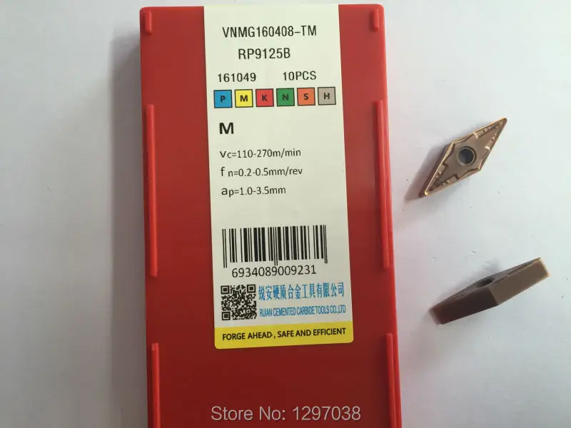 10pcs CNC carbide blade VNMG160408-TM-RP9125B semi finish machining,Apply to cutting Stainless steel
10pcs CNC carbide blade VNMG160408-TM-RP9125B semi finish machining,Apply to cutting Stainless steel