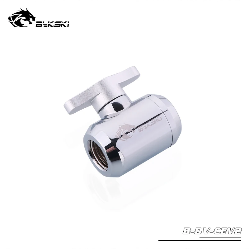 BYKSKI Water Valve Switch Double Inner G1/4 Thread Double Female Plastic Handle Water Cooler System Computer Accessories Fitting
BYKSKI Water Valve Switch Double Inner G1/4 Thread Double Female Plastic Handle Water Cooler System Computer Accessories Fitting